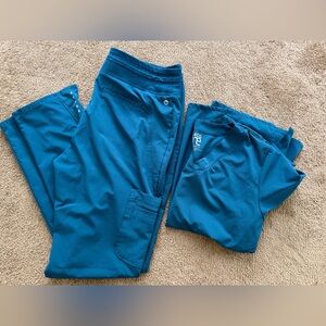 Barco Uniforms Teal Scrub Set